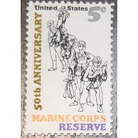 1966  50-летие резерва Корпуса морской пехоты США