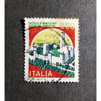 Марка Италия 1980 год Замок