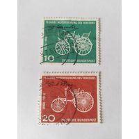 Германия  1961 2м  стар.авто