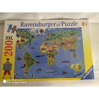 Паззл Животные мира 200 элементов Ravensburger