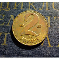 2 форинта 1989 Венгрия #05