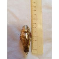 Ёлочная игрушка РЫБКА СССР 0124