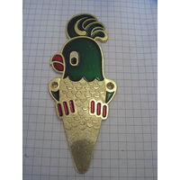 Накладка-вешалка Попугай с рубля!