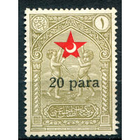 Турция - 1932г. - благотворительные марки лиги Красного Полумесяца, помощь детям, 20 Pa на 1 Ghr - 1 марка - чистая без клея [Mi 20]. #4-W2-128-A-2