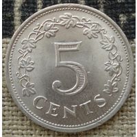 5 центов 1976 Мальта