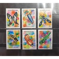 Республика Гвинея. 1973 год. Фауна. Насекомые (1277)