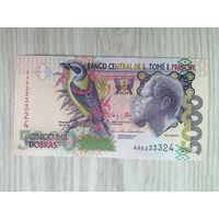Сан-Томе и Принсипи 5000 UNC c рубля