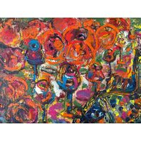 Картина Наталья Черноголова Масло 47х33 вместе с рамой