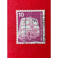 Германия. Железнодорожный транспорт. ( 1 марка ). 10-15.