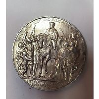 3 марки 1913 толпа Пруссия в штемпельном блеске