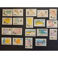 Венесуэла 1971г. Карты.