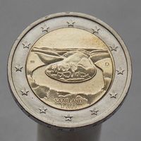 Германия 2 евро 2025 D Саар Сааршляйфе