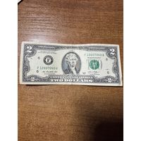 Банкнота 2 доллара США