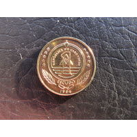 Кабо-Верде. 1 эскудо. 1994. Черепаха. С 20 копеек. Распродажа коллекции. Смотрите другие лоты.