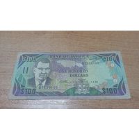 100 долларов 1993 года Ямайки