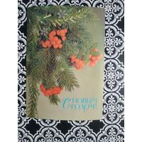 Открытка СССР 1987 год. Чистая. И.Дергилев. Состояние на скане.