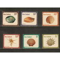 Новая Зеландия-1978-1979 (Мих.760-786) , ** , Морская фауна, Раковины(полная серия)
