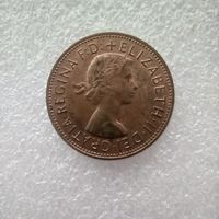 1 пенни 1967 года Великобритания