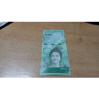 5000 боливаров 13,12,2017  Венесуэлы * 99306583