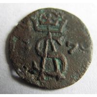 Двуденар Сигизмунда Августа фальшество с эпохи. с 1р. без минималки