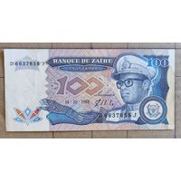Заир (Конго ДР) 100 заиров 1988 г., P:33, Пдпс.:7