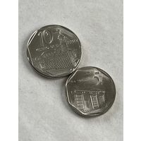 Куба 2 монеты