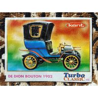 Вкладыш Turbo (Турбо) Classic (серия 71-140, Классик), номер 105, De Dion Bouton, 1902. Возможен небольшой торг.