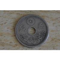 Япония 5 сенов 1921