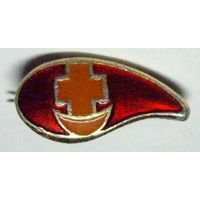 Донор ссср, красный крест, полумесяц, капля крови