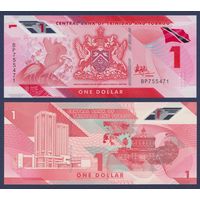 Тринидад и Тобаго, 1 доллар 2020 г., P-W60 (BP, полимер), UNC