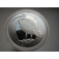10 рублей, 2011, Республика Беларусь, "Вялiкi кулён" ( "Большой кроншнеп"), серебро