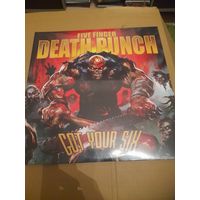 FIVE FINGER DEATH PUNCH  " GOT YOUR SIX"  2017 2LP GATEFOLD,  EU ELEVEN SEVEN MUSIC ESM 164-1 SEALED