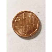 ЮАР 10 центов 2016