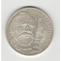 Монета 10 марок 1988 года. Германия. Серебро.