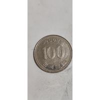 Корея 100 вон 2008