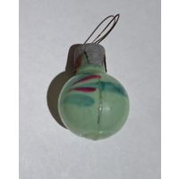 Елочная мини игрушка шар  с разрисовкой из армянского  набора Малютка