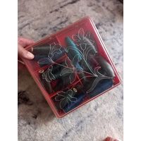 Коробка пластиковая СССР для ниток пуговиц (цена за 1 штуку)