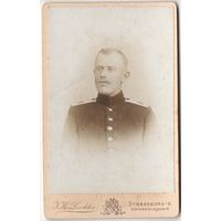 Старинная фотография на картоне