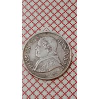 Ватикан 10 сольдо 1868  50 чентезимо