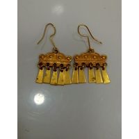 Серьги СССР позолота