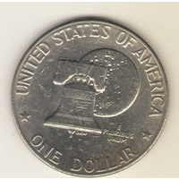 1 доллар 1976 г. 200 лет независимости США.