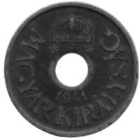 Венгерское Королевство (Регентство). Венгрия. 20 филлеров 1941