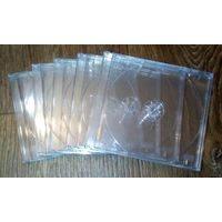 Боксы(кейсы) для дисков. Новые. 25 штук.