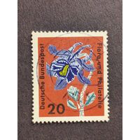 Германия 1963. Флора и филателия