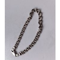 Браслет серебряный, 925.