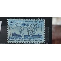 РАСПРОДАЖА. США 1955г. Полная серия. Гаш.