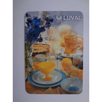 Календарик 2004 г. Магазин посуды LUVAL.