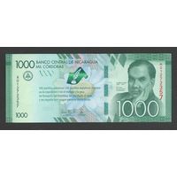 Никарагуа 1000 кордоба 2016 года. Тип P-216. Состояние UNC!