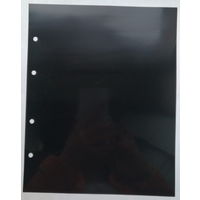 Лист промежуточный черный формат Оптима (200х250 мм)