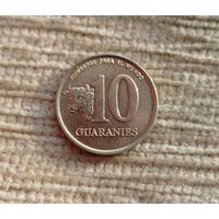 Werty71 Парагвай 10 гуарани 1990 Корова  Жёлтая